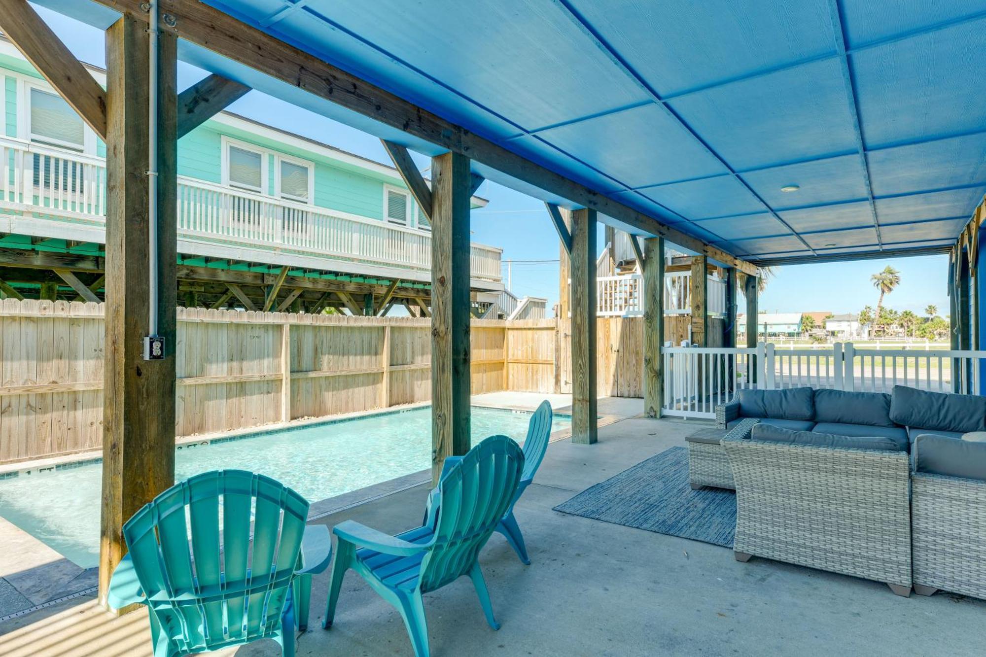 Trendy Port Aransas Home With Private Pool And Deck! Buitenkant foto